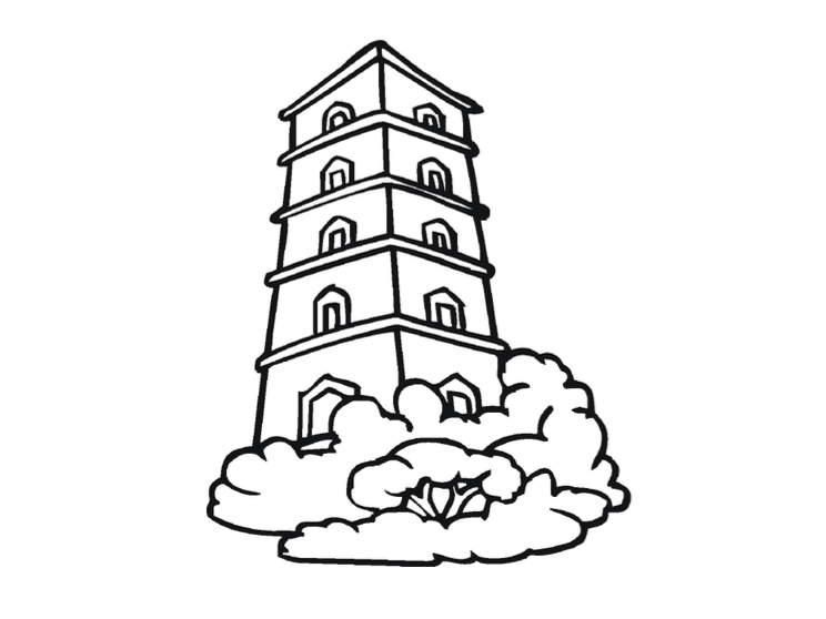 744x558 Games And Activities On Ancient China - China Drawing