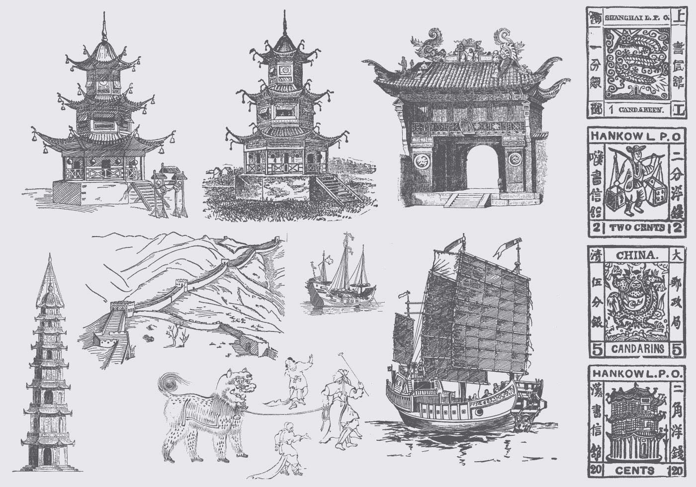 1400x980 Chinese Culture Drawings - China Drawing