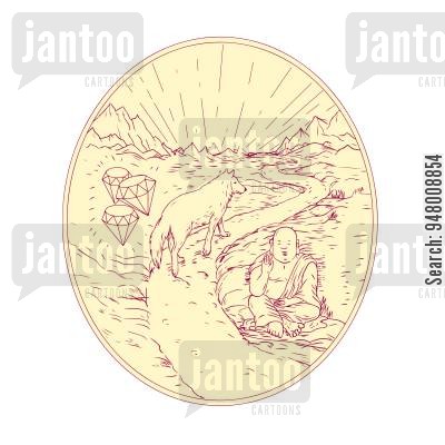 400x400 Chinese Buddha Cartoons - Chinese Buddha Drawing