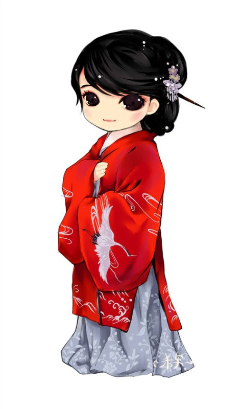 474x800 Han Chinese Clothing Comics Han Clothing Cartoon Art, Chibi - Chinese Cartoon Drawings