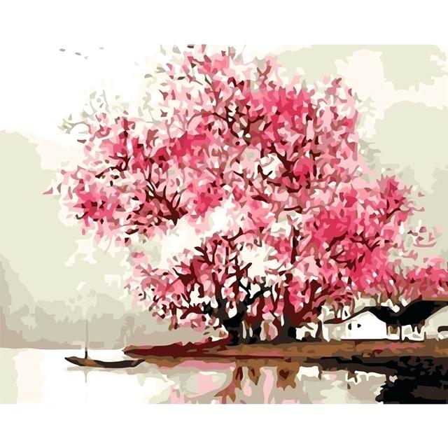 640x640 chinese blossom tree chinese cherry blossom tree paintings - Chinese Cherry Blossom Drawing