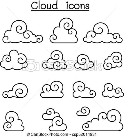 427x470 Huge Collection Of 'chinese Cloud Drawing' Download More Than - Chinese Cloud Drawing