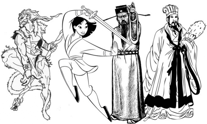 673x405 heroes who can help you understand chinese values - Chinese Culture Drawing
