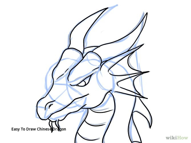 670x503 Easy To Draw Chinese Dragon Cartoon Dragons Drawing - Chinese Dragon Cartoon Drawing