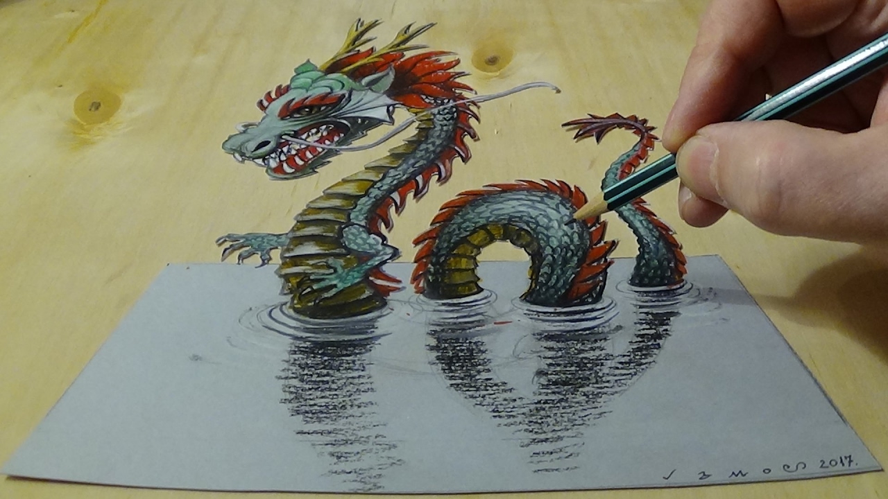 1280x720 Drawing Of A Chinese Dragon - Chinese Dragon Drawing