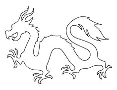 236x182 Simple Drawings Of Chinese Dragons Troller Us - Chinese Dragon Drawing Step By Step