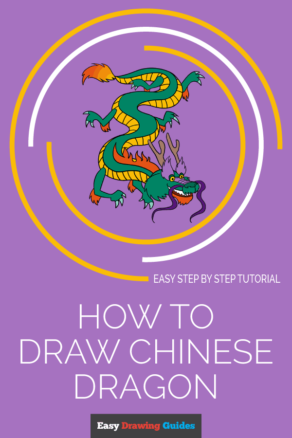 600x900 How To Draw A Chinese Dragon Easy Drawing Guides - Chinese Dragon Drawing Tutorial