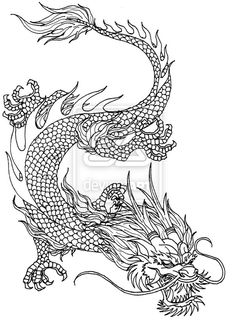 235x322 Collection Of 'asian Dragon Drawing' Download More Than Images - Chinese Dragon Drawing Tutorial