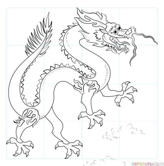 567x575 Chinese Dragons Drawings Luxury Best How To Draw A Chinese Dragon - Chinese Dragon Head Drawing