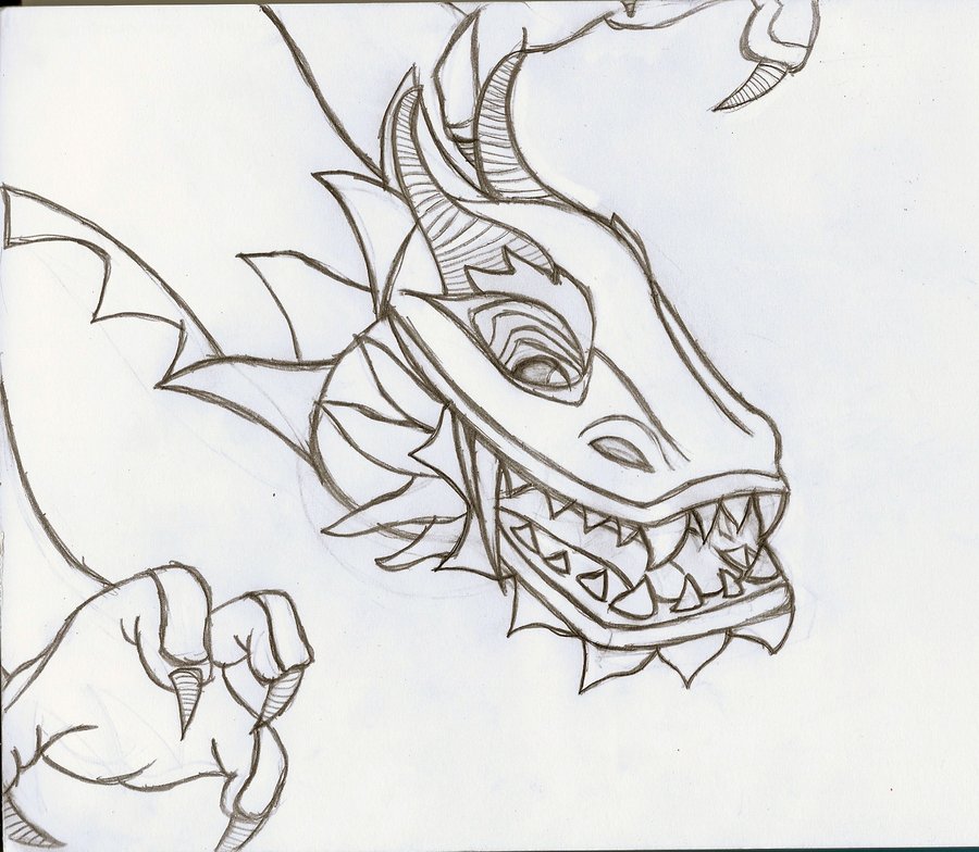 900x784 Pictures Chinese Dragon Drawings In Pencil - Chinese Dragon Pencil Drawings