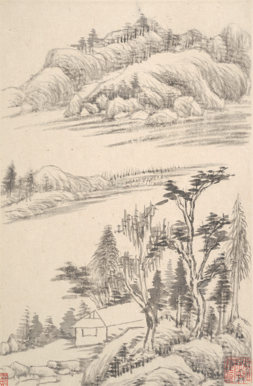983x1500 Landscape Painting In Chinese Art Essay Heilbrunn Timeline - Chinese Drawings