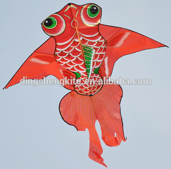350x347 chinese beautiful goldfish kite fish kite - Chinese Fish Drawing