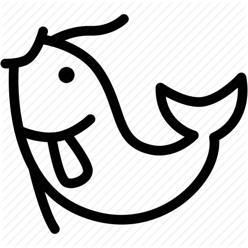 512x512 Animal, Cerebration, China, Chinese, Fish, Lucky, New Year Icon - Chinese Fish Drawing