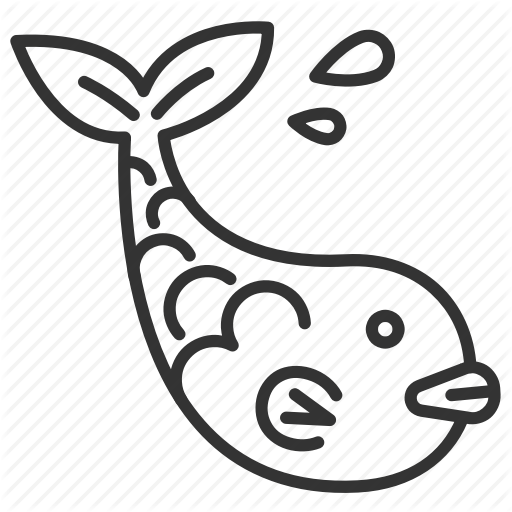 512x512 charm, china, chinese, fish, luck, new year icon - Chinese Fish Drawing