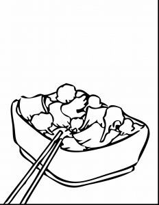 232x300 coloring pages healthy food chinese food drawing - Chinese Food Drawing