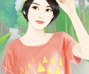 300x250 Images About Chinese Girls On We Heart It See More About Girl - Chinese Girl Drawing