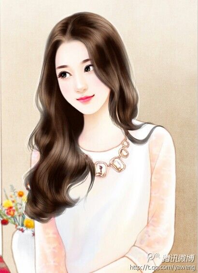 Chinese Girl Drawing at PaintingValley.com | Explore collection of ...