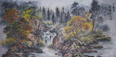 400x197 Chinese Landscape Painting - Chinese Landscape Drawing