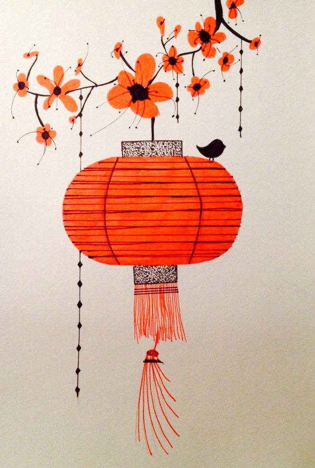 646x960 chinese lantern worst case scenario - Chinese Lantern Drawing