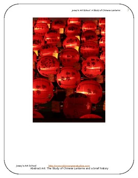 270x350 Chinese Lanternsart Drawing History Lesson Ela Literacy Circle - Chinese Lantern Drawing