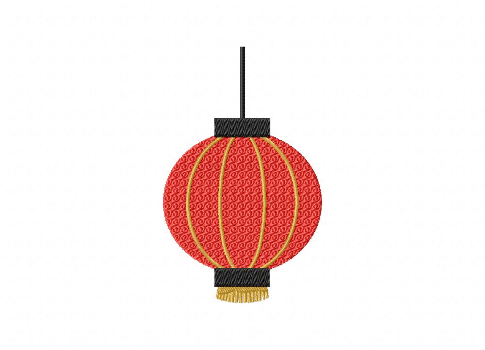 1000x721 red simple chinese lantern machine embroidery design blasto stitch - Chinese Lantern Drawing