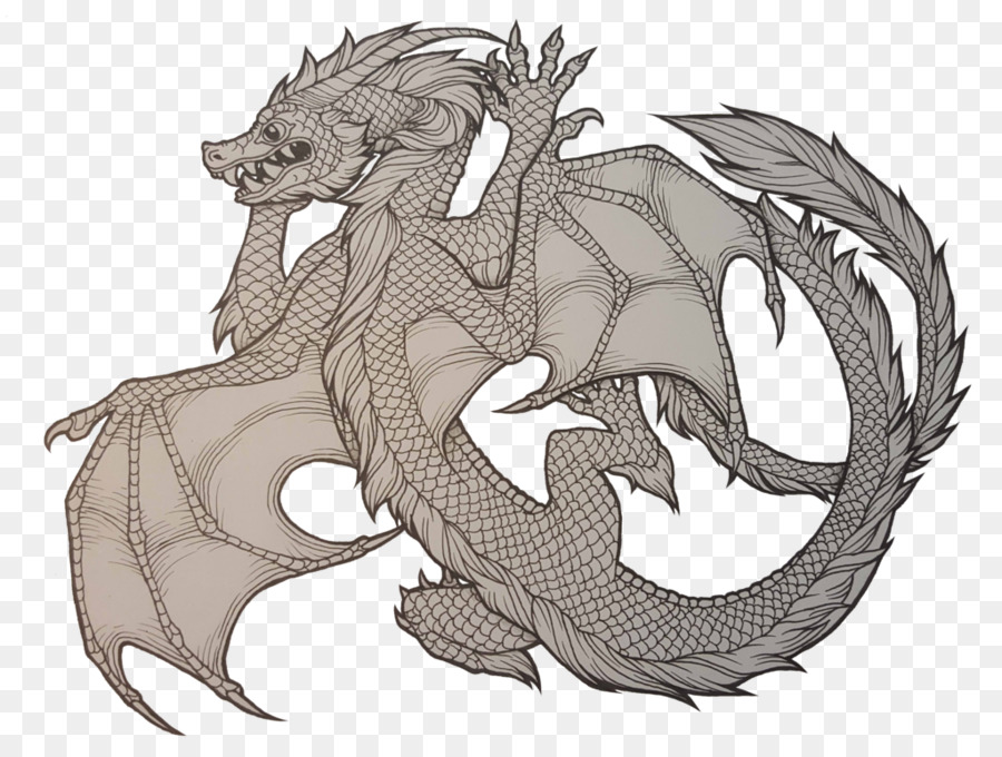 900x680 China, Drawing, Dragon, Transparent Png Image Clipart Free Download - Chinese Lion Drawing