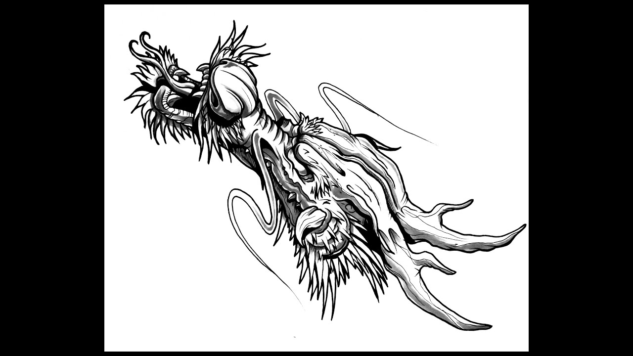 1280x720 Huge Collection Of 'chinese Lion Head Drawing' Download More Than - Chinese Lion Head Drawing