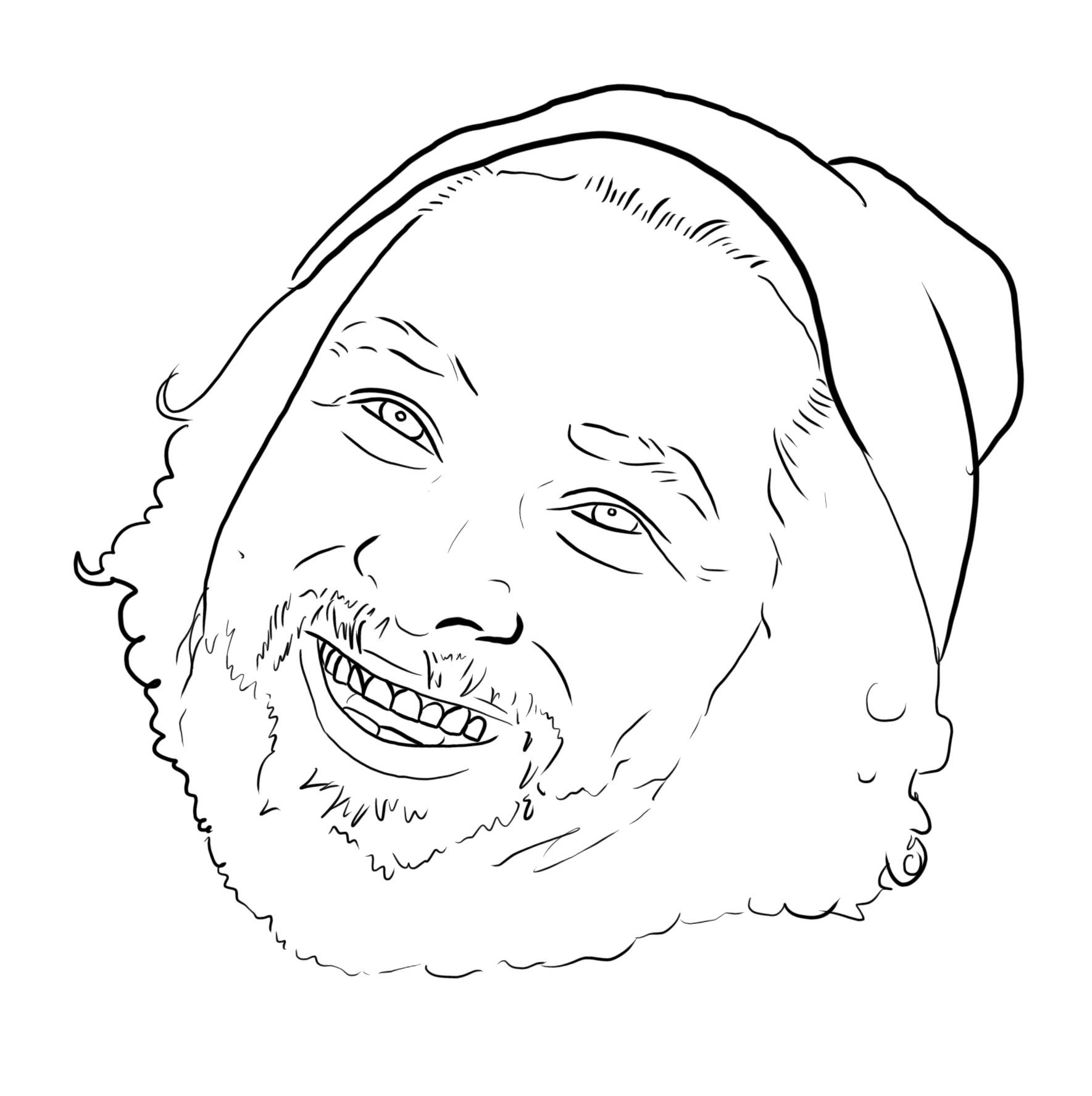 1769x1776 my drawing of james looks like a homeless chinese man, and that - Chinese Man Drawing