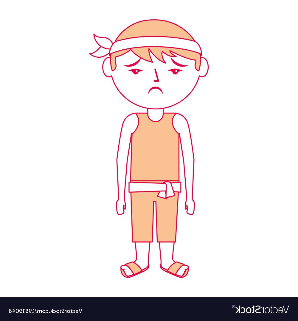 1000x1080 Top Sad Cartoon Chinese Man Standing Vector Drawing - Chinese Man Drawing