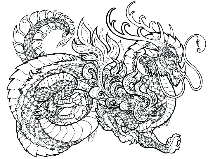 736x546 chinese new year dragon coloring pages dragon coloring - Chinese New Year Dragon Drawing