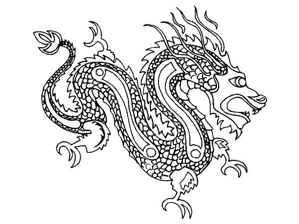 600x450 chinese new year dragon drawing festival collections - Chinese New Year Dragon Drawing