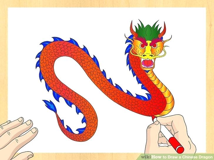 Chinese New Year Dragon Drawing at Explore