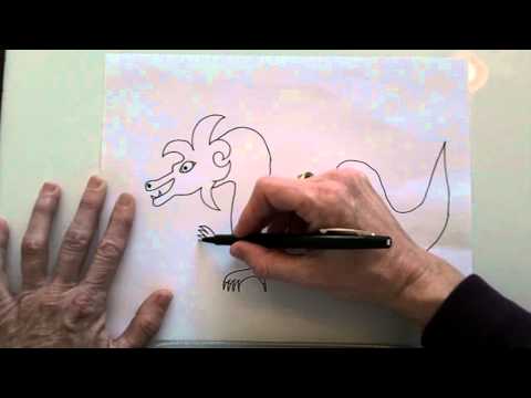 480x360 how to draw a simple chinese new year dragon - Chinese New Year Dragon Drawing