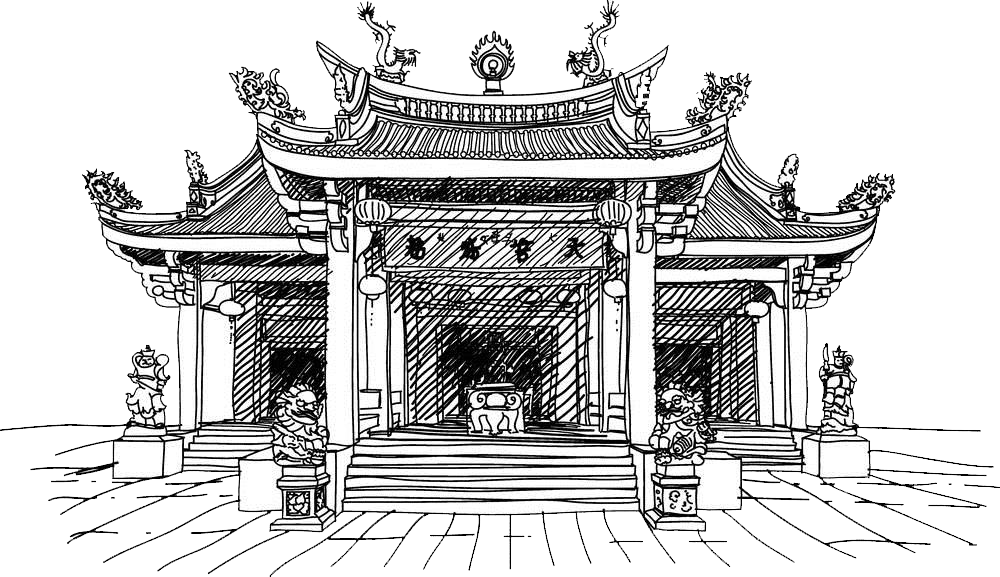 1000x577 pagoda drawing pencil huge freebie! download for powerpoint - Chinese Pagoda Drawing