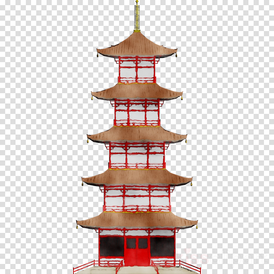 Japan, Drawing, Illustration, Transparent Png Image Clipart Free - Chinese Pagoda...