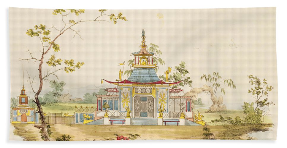 Chinese Temple Drawing at PaintingValley.com | Explore collection of