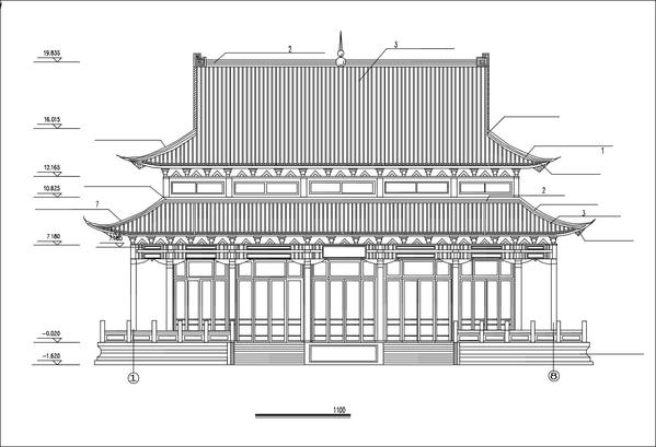 Chinese Temple Drawing at PaintingValley.com | Explore collection of ...