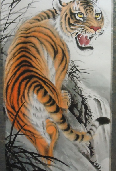 405x600 Chinese Style Tiger Drawing Free Stock Photos Format - Chinese Tiger Drawing