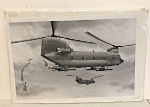 300x213 chinook helicopter ink pen drawing print artic stinger platoon - Chinook Drawing