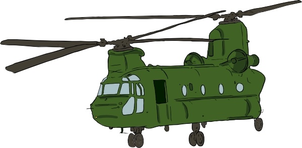600x294 chinook helicopter clip art free vector in open office drawing - Chinook Drawing