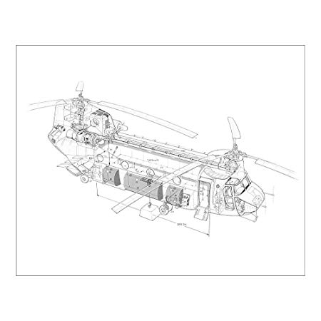 450x450 media storehouse print of boeing vertol chinook - Chinook Drawing