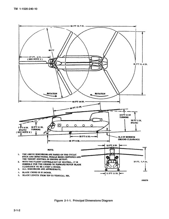 551x713 ch chinook helicopter pilot manual - Chinook Drawing