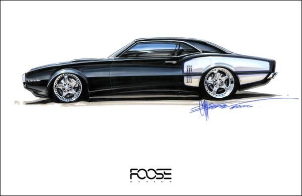 600x389 Chip Foose's Wheels Sketches Foose - Chip Foose Car Drawings