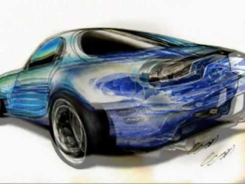 480x360 Car Drawings - Chip Foose Car Drawings