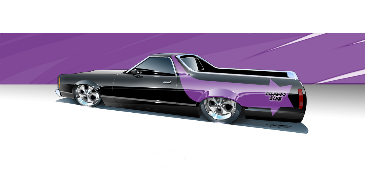 1280x603 Car Drawings - Chip Foose Car Drawings