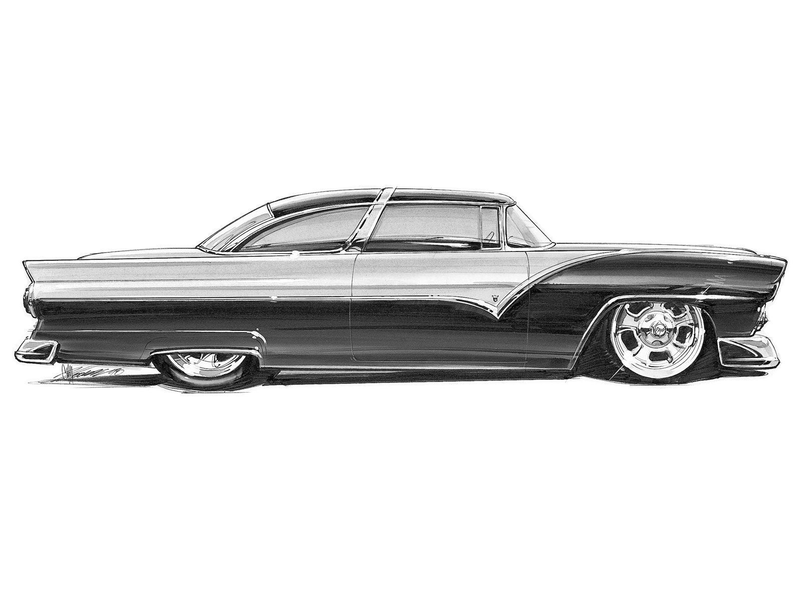 sketch chip foose drawings