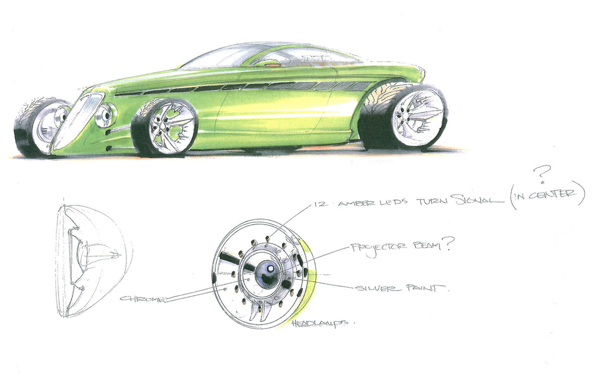1200x752 the future of custom car design is not yet written ebay motors blog - Chip Foose Drawing Book