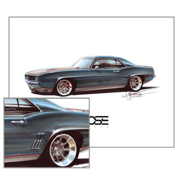 590x590 Chip Drawing Sketch Transparent Png Clipart Free Download - Chip Foose Drawing Book