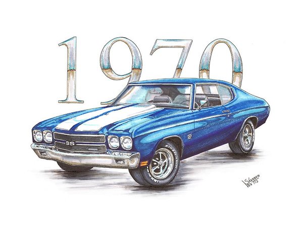 600x472 Chip Foose Art Fine Art America - Chip Foose Drawings