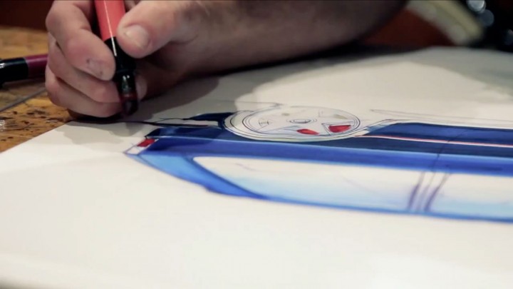 720x405 Hot Rod Designer Chip Foose Sketches The Vw Golf Mkii - Chip Foose Drawings